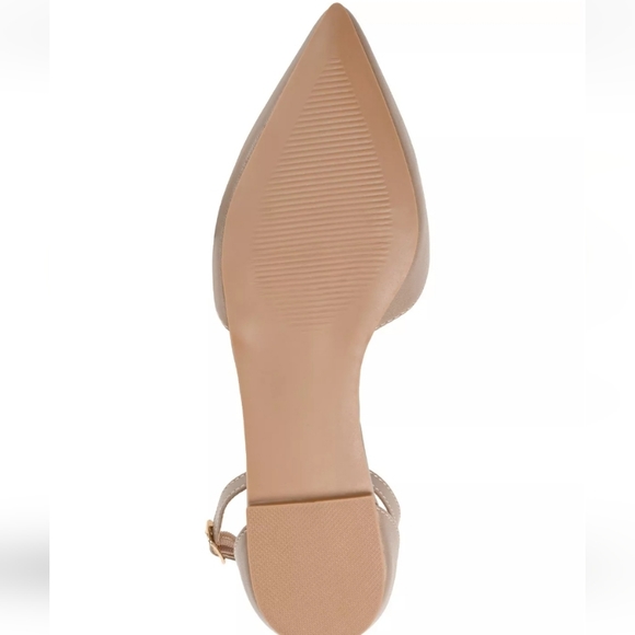 Journee Collection Reba Flat Taupe -7.5 - Picture 5 of 9